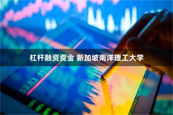 杠杆融资资金 新加坡南洋理工大学